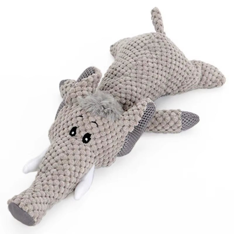 New Pet Dog Toy Plush Bite Resistant Soundy Animal Small Dog Toy Teeth Grinding Cleansing Decompression Interesting Pet Supplies - FurrrBabies & More! - 7445024888822