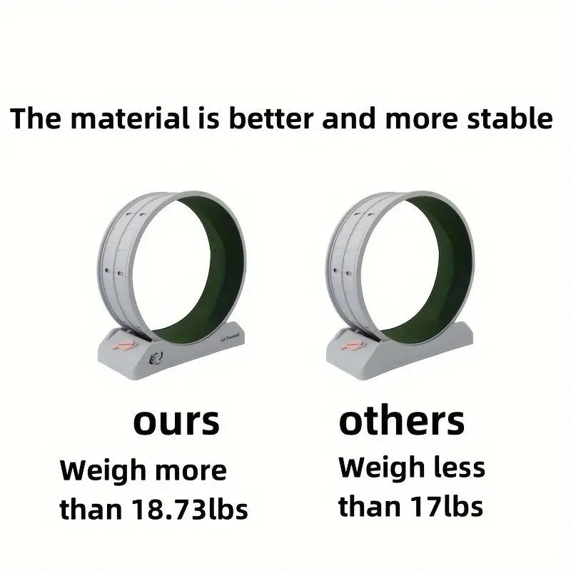 Pet Fitness Wheel - Interactive Treadmill for Cats and Dogs Grey - FurrrBabies & More! - 9362547127475Pet Supplies