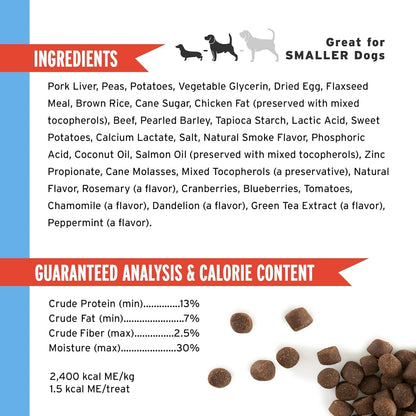 10 Oz. Pouch Training Reward Mini Soft & Chewy, Beef Flavor, with 500 Treats per Bag, the Choice of Top Trainers - FurrrBabies & More! - 500 Count (Pack Of 1) - 313052954901