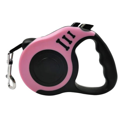 3M 5M Dog Leash for Small Dogs Cat Automatic Retractable Durable Nylon Lead Puppy Outdoor Travel Walking Hiking Traction Rope - FurrrBabies & More! - 313038681678
