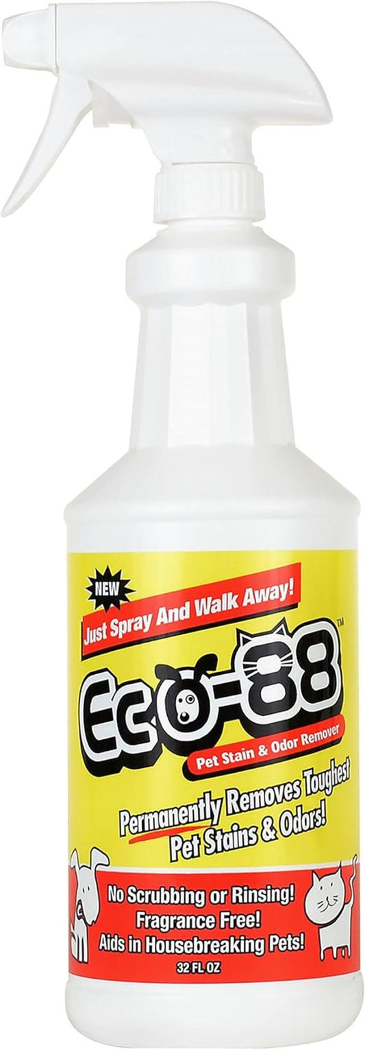  - 88 Pet Stain & Odor Remover - 32Oz Spray Bottle - FurrrBabies & More! - 711181757651