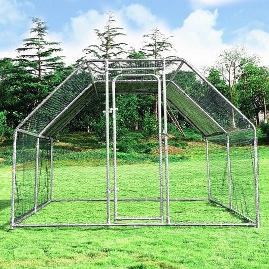 9.5 x 12.5 Feet Large Walk In Chicken Coop Run House - FurrrBabies & More! - Chicken Coops