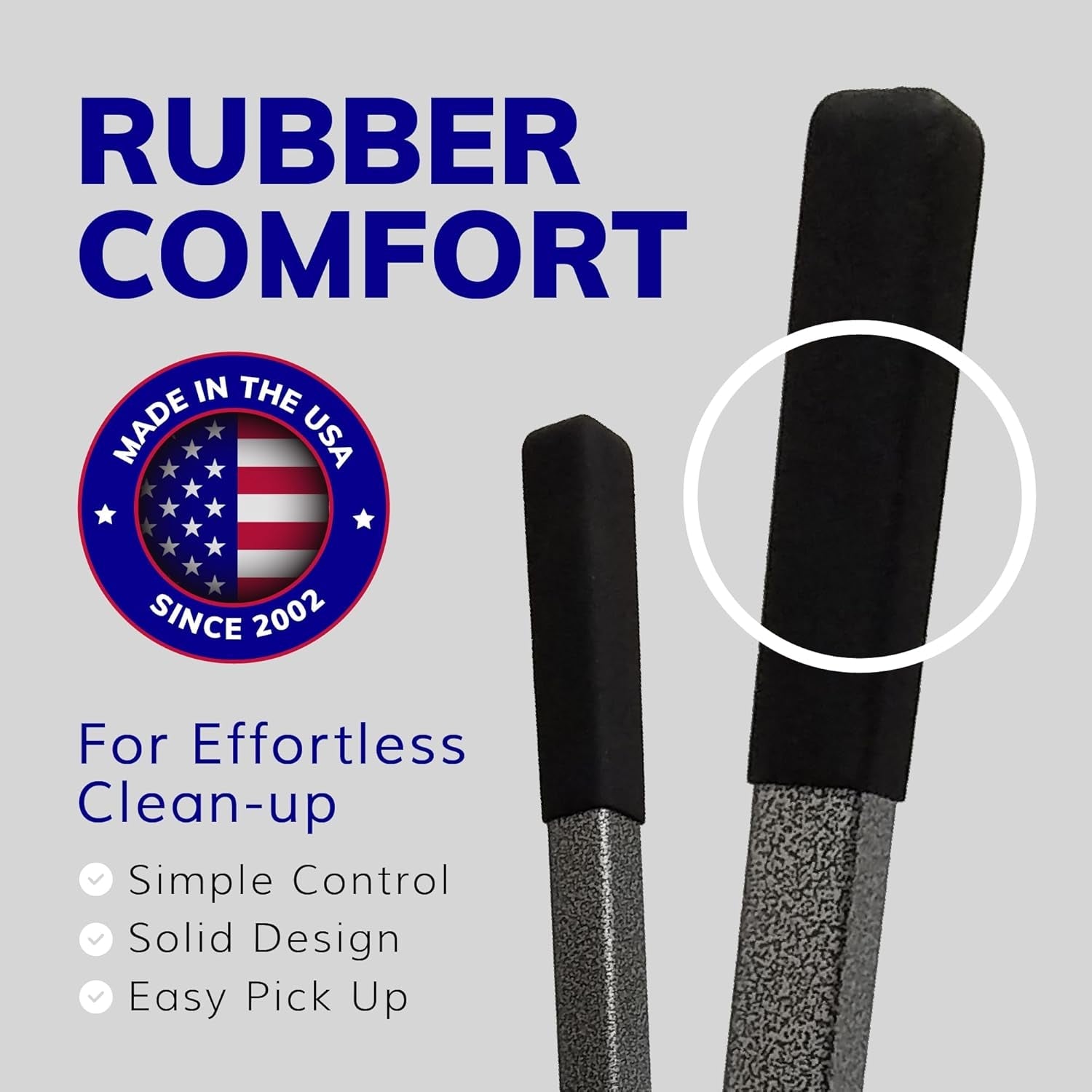 Activedogs Dog Poop Scooper Heavy Duty - Best Ever Dog Pooper Scooper with Teeth - Powder Coated Welded Aluminum Metal & Solid Bolt Pet Waste Removal Shovel, USA Made - FurrrBabies & More! - 726084091610