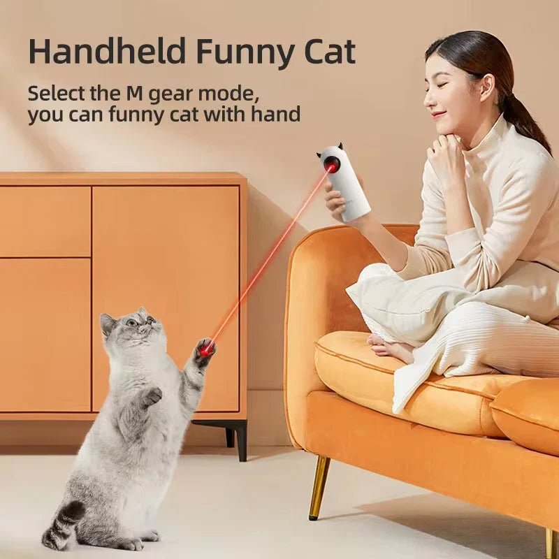 Automatic Cat Toy – Interactive Smart LED Laser - FurrrBabies & More! - 
