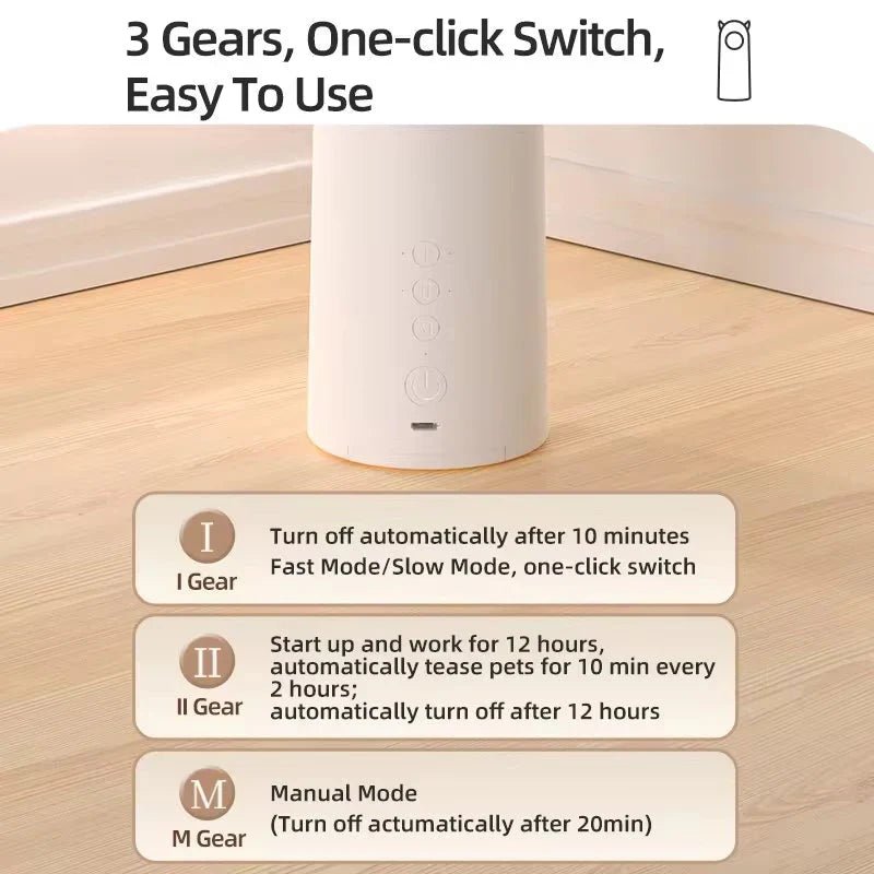 Automatic Cat Toy – Interactive Smart LED Laser - FurrrBabies & More! - 