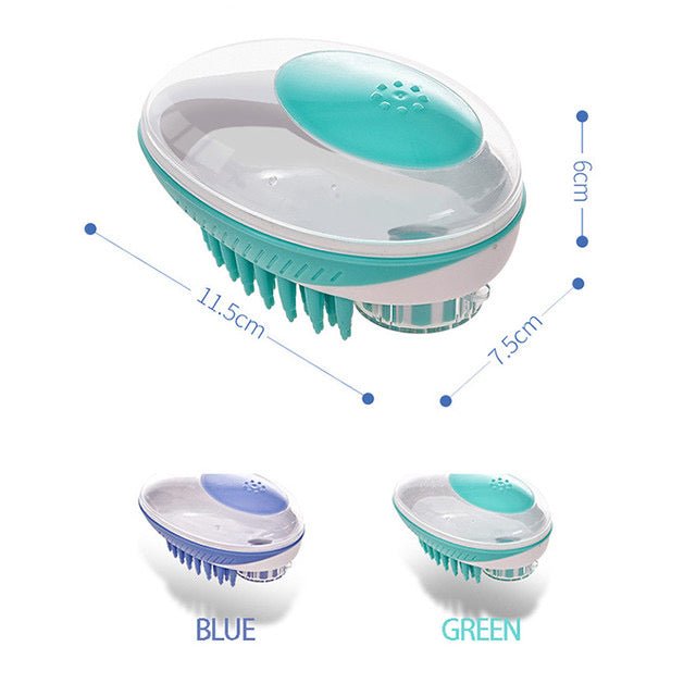 Bath Brush Comb (Cleaning Tool Pet Supplies) - FurrrBabies & More! - Grooming & Health