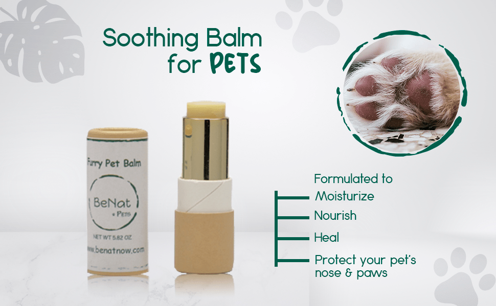 BeNat Pets. Furry Pet Balm. 0.9 oz. - FurrrBabies & More! - 00850031326828pet balm