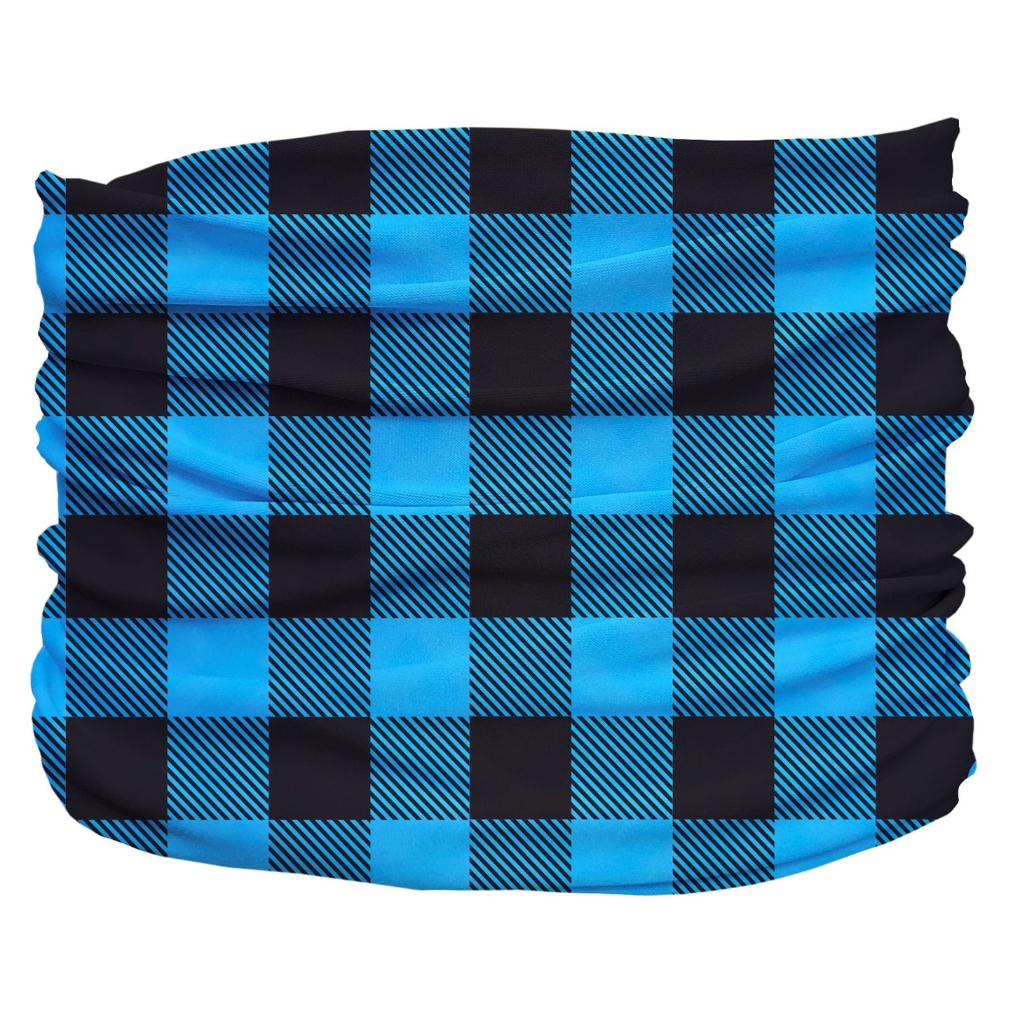 Buffalo Plaid Blue Pup Scruff - FurrrBabies & More! - Pup Scruff