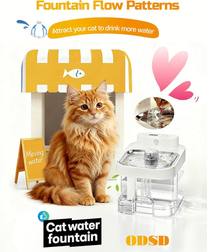 Cat Drinking Water Fountain - FurrrBabies & More! - 313047950987