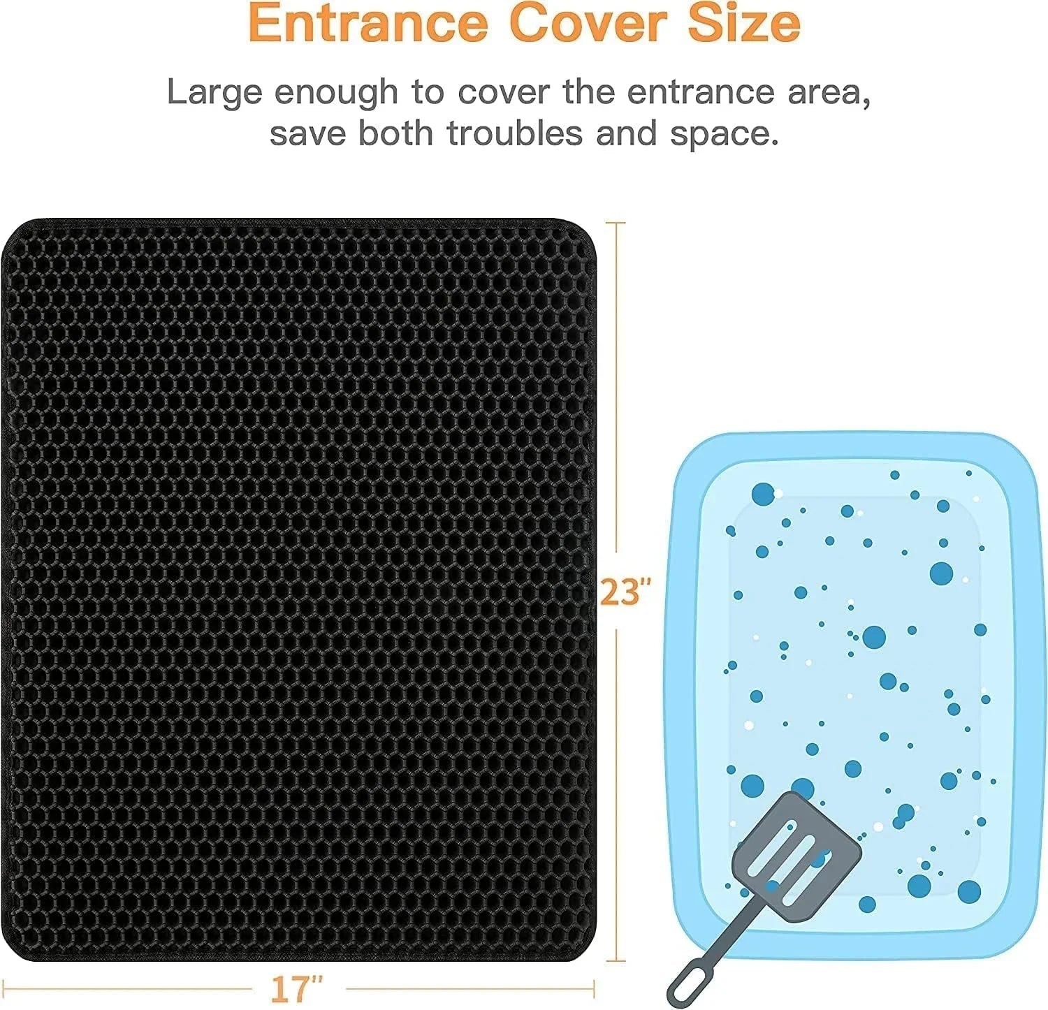 Cat Litter Trapping Mat - FurrrBabies & More! - 