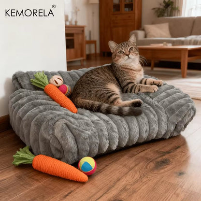 Cat Sofa Bed Soft - FurrrBabies & More! - 744760012032