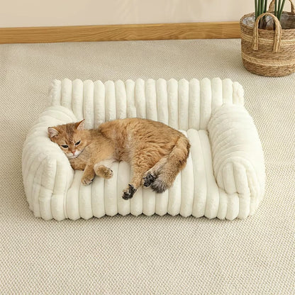 Cat Sofa Bed Soft - FurrrBabies & More! - 7445026721783