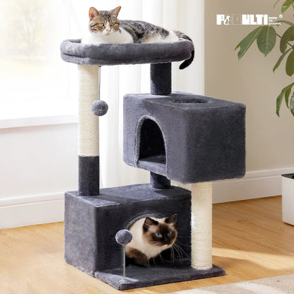 Cat Tree for Large Cats Cat Tower for Indoor - FurrrBabies & More! - 