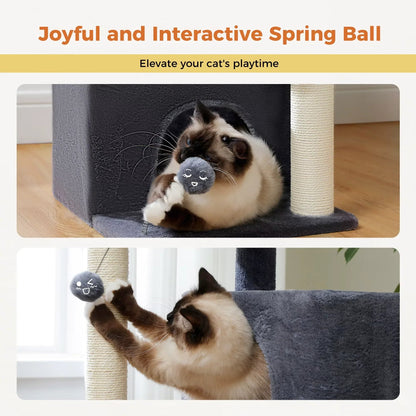 Cat Tree for Large Cats Cat Tower for Indoor - FurrrBabies & More! - 