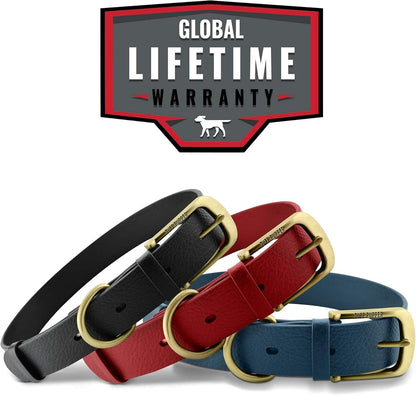 Classic Heavy Duty Dog Collar | 10X Stronger than Leather | 100% Waterproof & Odor Proof Dog Collar | Tough Rust - Proof All Metal Hardware - FurrrBabies & More! - 705353742149
