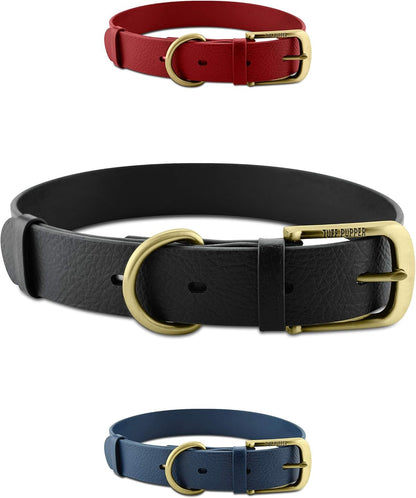 Classic Heavy Duty Dog Collar | 10X Stronger than Leather | 100% Waterproof & Odor Proof Dog Collar | Tough Rust - Proof All Metal Hardware - FurrrBabies & More! - 705353742149