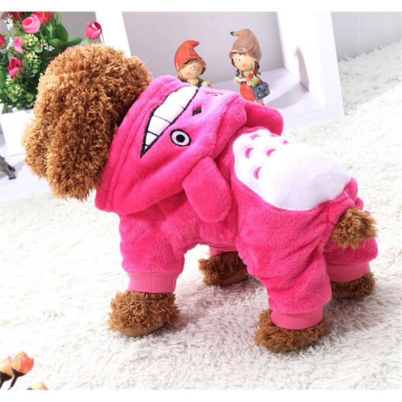 Cozy Cotton Pet Transformation Hoodie - My Neighbor Totoro Collection - FurrrBabies & More! - Dog Clothing & Accessories