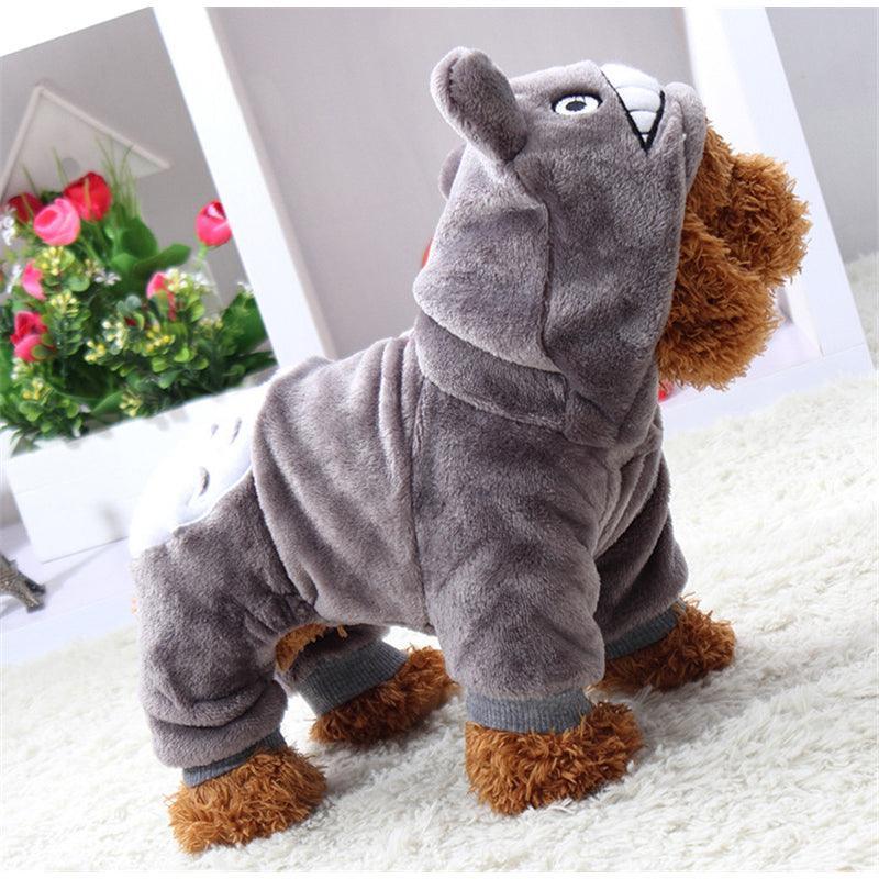 Cozy Cotton Pet Transformation Hoodie - My Neighbor Totoro Collection - FurrrBabies & More! - Dog Clothing & Accessories