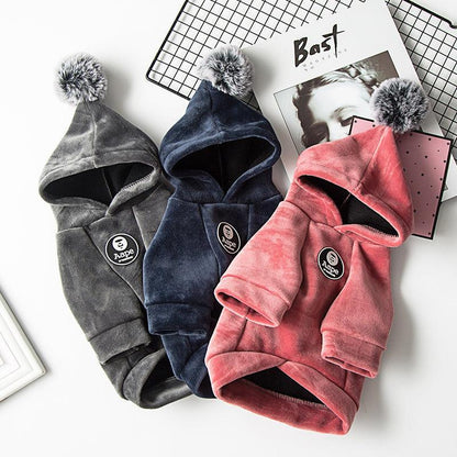 Cozy Pet Hoodie: The Perfect Warmth For Your Furry Friend - FurrrBabies & More! - Dog Clothing & Accessories