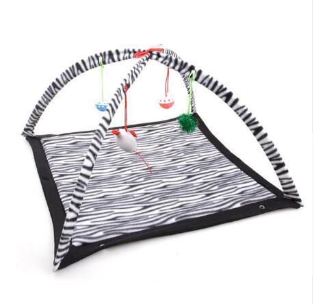 Cozycat Foldable Cartoon Cat Play Tent Hammock: The Ultimate Cat Haven - FurrrBabies & More! - Cat Beds
