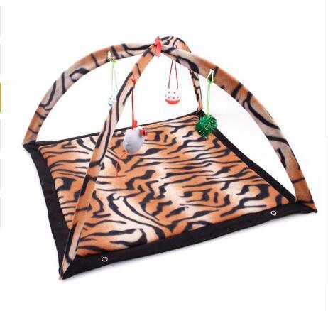 Cozycat Foldable Cartoon Cat Play Tent Hammock: The Ultimate Cat Haven - FurrrBabies & More! - Cat Beds