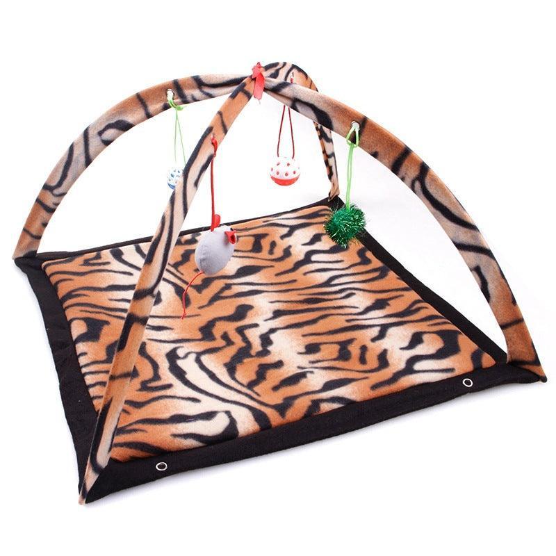 Cozycat Foldable Cartoon Cat Play Tent Hammock: The Ultimate Cat Haven - FurrrBabies & More! - Cat Beds