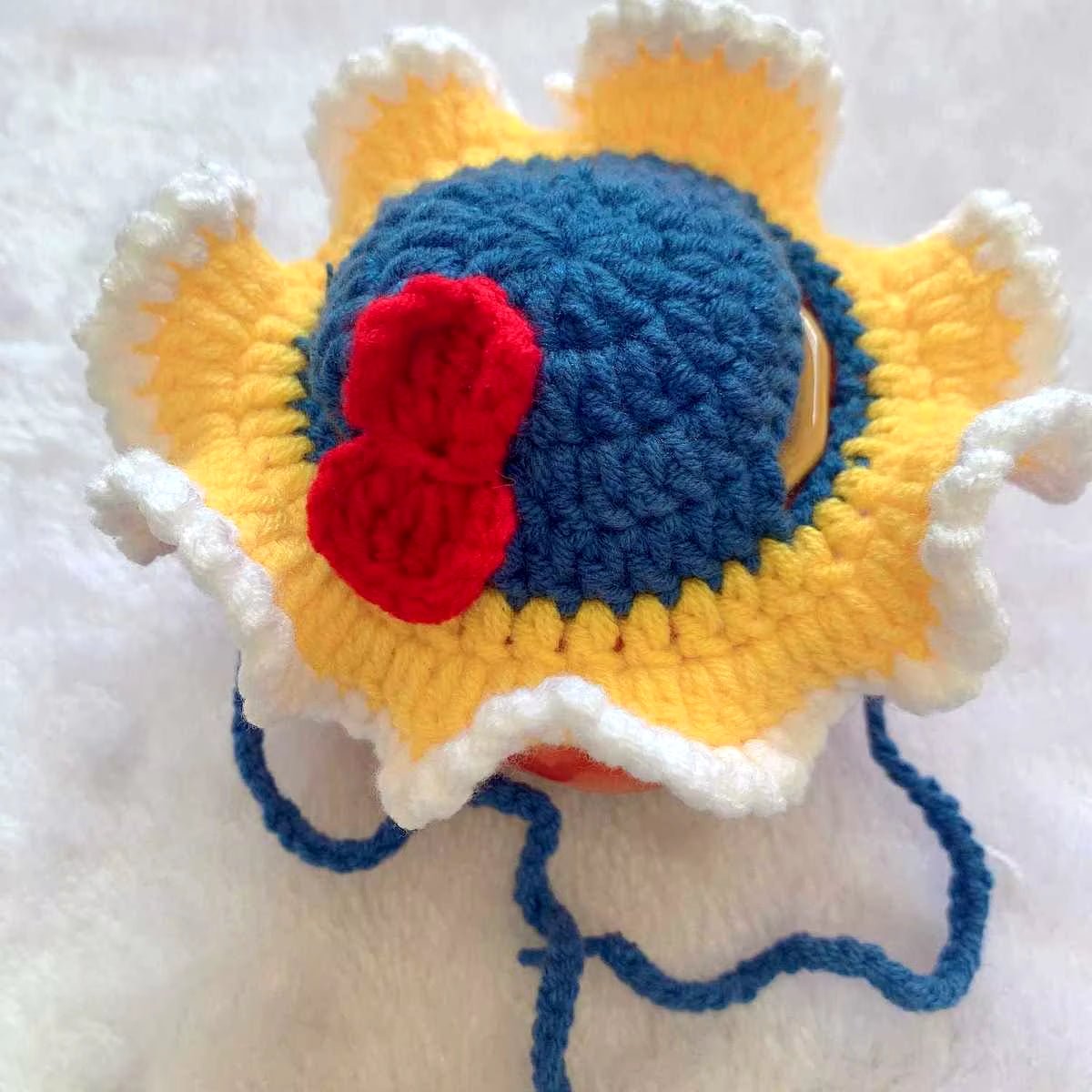 Cute Refined Cat Hat Elastic Autumn Winter Pet Hat Puppy Kittens Knitted Hat Party Photo Shoot Props Decoration Cat Accessories - FurrrBabies & More! - 313113439439