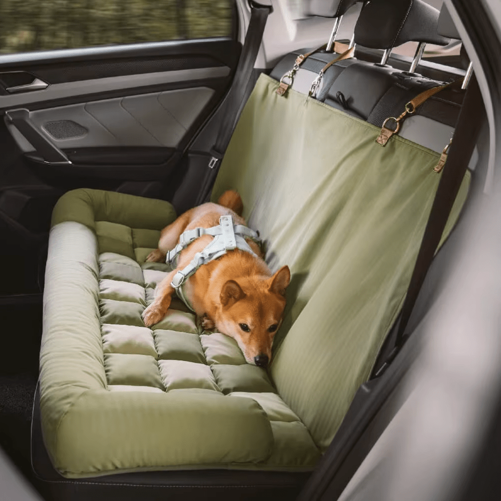 Deluxe Dog Car Seat Bed – Travel in Safety, Lounge in Style - FurrrBabies & More! - 7445024985910