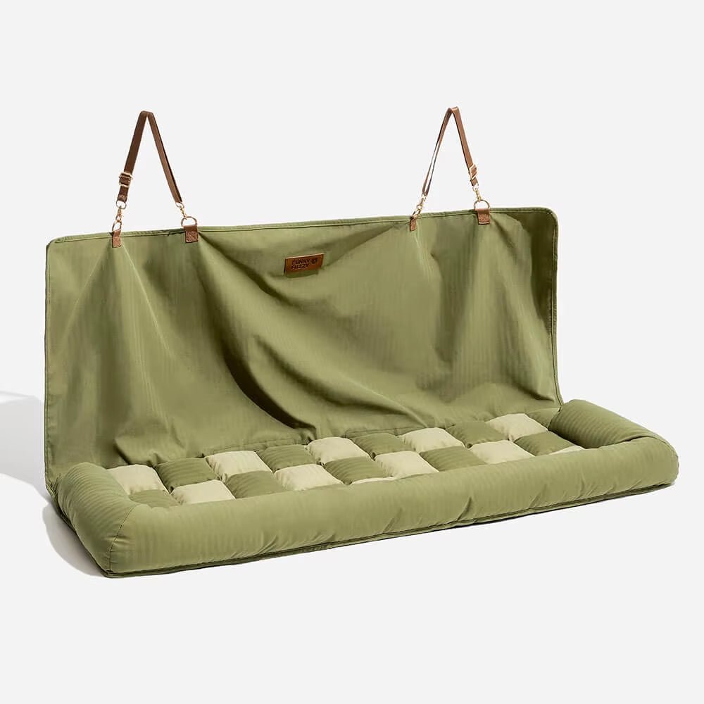 Deluxe Dog Car Seat Bed – Travel in Safety, Lounge in Style - FurrrBabies & More! - 7445024985910