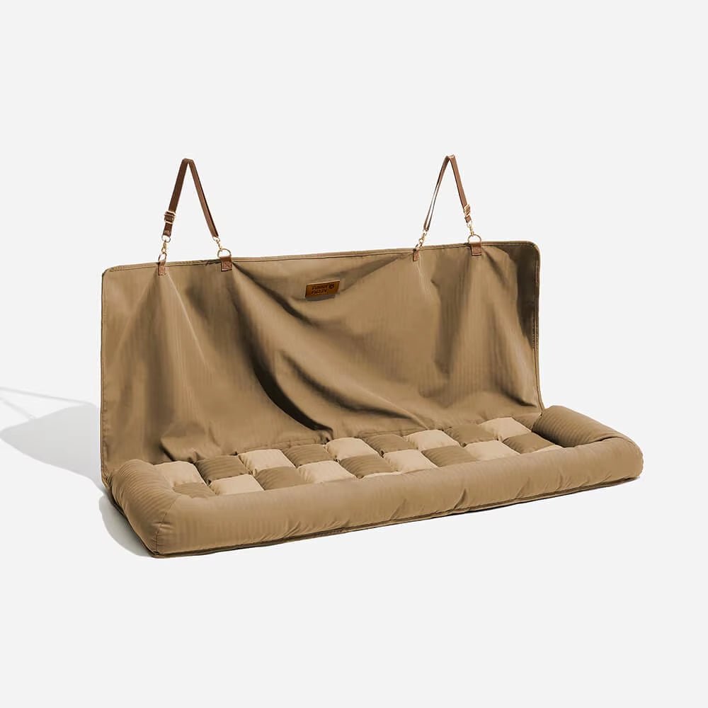 Deluxe Dog Car Seat Bed – Travel in Safety, Lounge in Style - FurrrBabies & More! - 705353156410