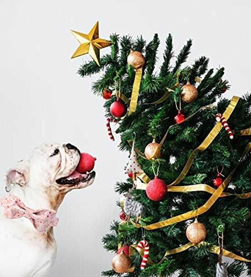 Dog Collar, Pet Collar Dog Bowtie Gift for Girl or Boy Dogs, Christmas Gingerbread Man Adjustable Dog Collar for X - Small Dogs - FurrrBabies & More! - 313089666617