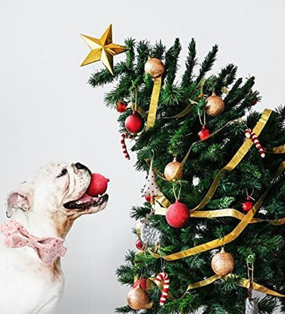 Dog Collar, Pet Collar Dog Bowtie Gift for Girl or Boy Dogs, Christmas Gingerbread Man Adjustable Dog Collar for X - Small Dogs - FurrrBabies & More! - 313089666617