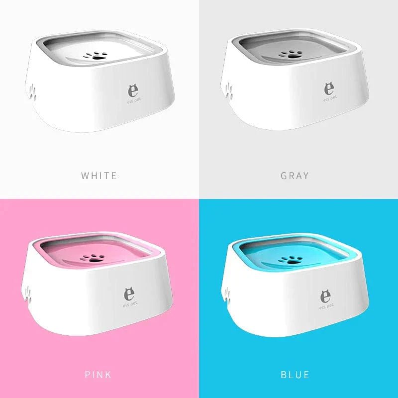Dog Drinking Water Bowl with Floating Design - Non - Wetting, Non - Skid, Large Capacity - FurrrBabies & More! - 