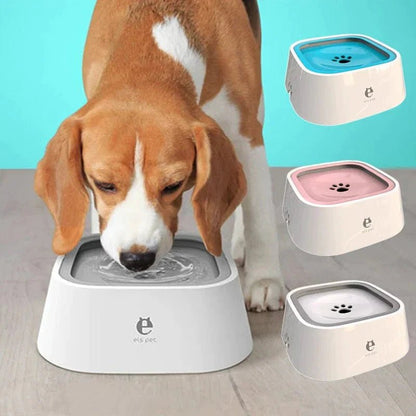 Dog Drinking Water Bowl with Floating Design - Non - Wetting, Non - Skid, Large Capacity - FurrrBabies & More! - 