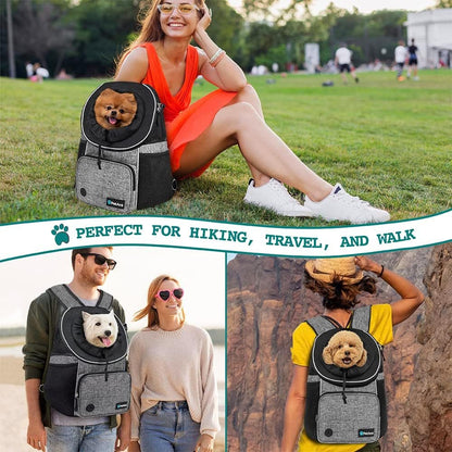 Dog Front Carrier Backpack - FurrrBabies & More! - 7445043336342