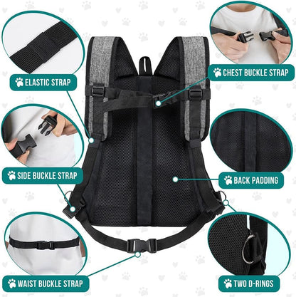 Dog Front Carrier Backpack - FurrrBabies & More! - 7445043336342
