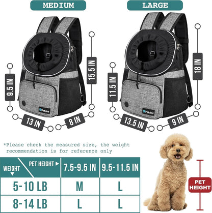 Dog Front Carrier Backpack - FurrrBabies & More! - 7445043336342