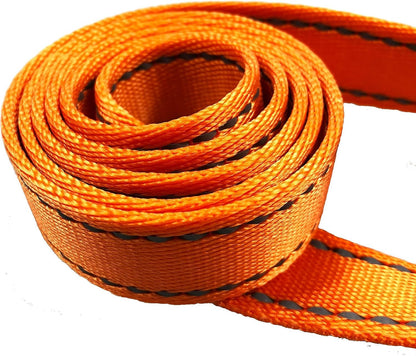 Dog Leash 6Ft Long,Traffic Padded Two Handle,Heavy Duty,Reflective Double Handles Lead for Control Safety Training,Leashes for Large Dogs or Medium Dogs,Dual Handles Leads(Orange) - FurrrBabies & More! - 313023142108