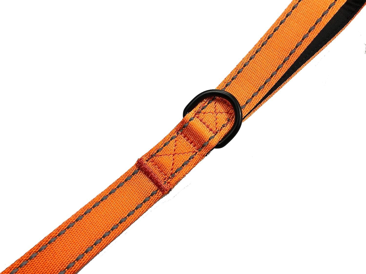 Dog Leash 6Ft Long,Traffic Padded Two Handle,Heavy Duty,Reflective Double Handles Lead for Control Safety Training,Leashes for Large Dogs or Medium Dogs,Dual Handles Leads(Orange) - FurrrBabies & More! - 313023142108