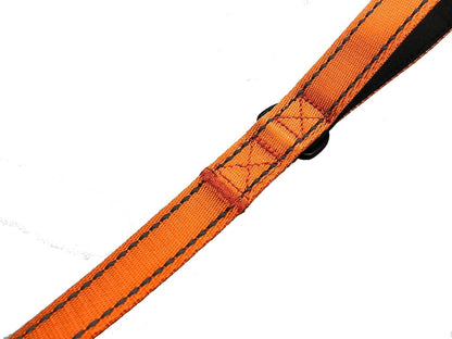 Dog Leash 6Ft Long,Traffic Padded Two Handle,Heavy Duty,Reflective Double Handles Lead for Control Safety Training,Leashes for Large Dogs or Medium Dogs,Dual Handles Leads(Orange) - FurrrBabies & More! - 313023142108