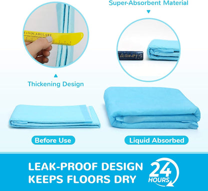 Dog Pee Pad, Puppy Potty Training Pet Pads Dog Pads Extra Large Disposable Super Absorbent & Leak - Free Pee Pads 28"X34" - FurrrBabies & More! - 7445056591561