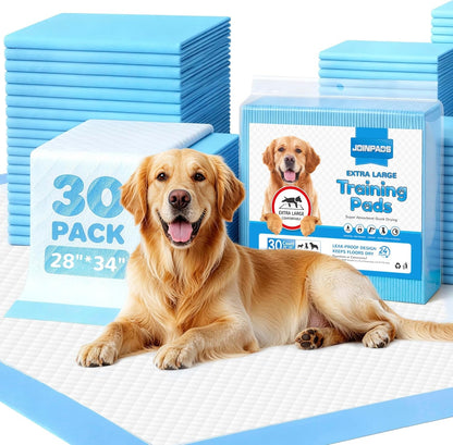 Dog Pee Pad, Puppy Potty Training Pet Pads Dog Pads Extra Large Disposable Super Absorbent & Leak - Free Pee Pads 28"X34" - FurrrBabies & More! - 7445056591561