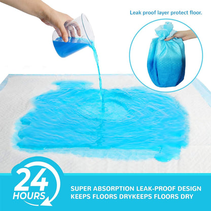 Dog Pee Pad, Puppy Potty Training Pet Pads Dog Pads Extra Large Disposable Super Absorbent & Leak - Free Pee Pads 28"X34" - FurrrBabies & More! - 7445056591561