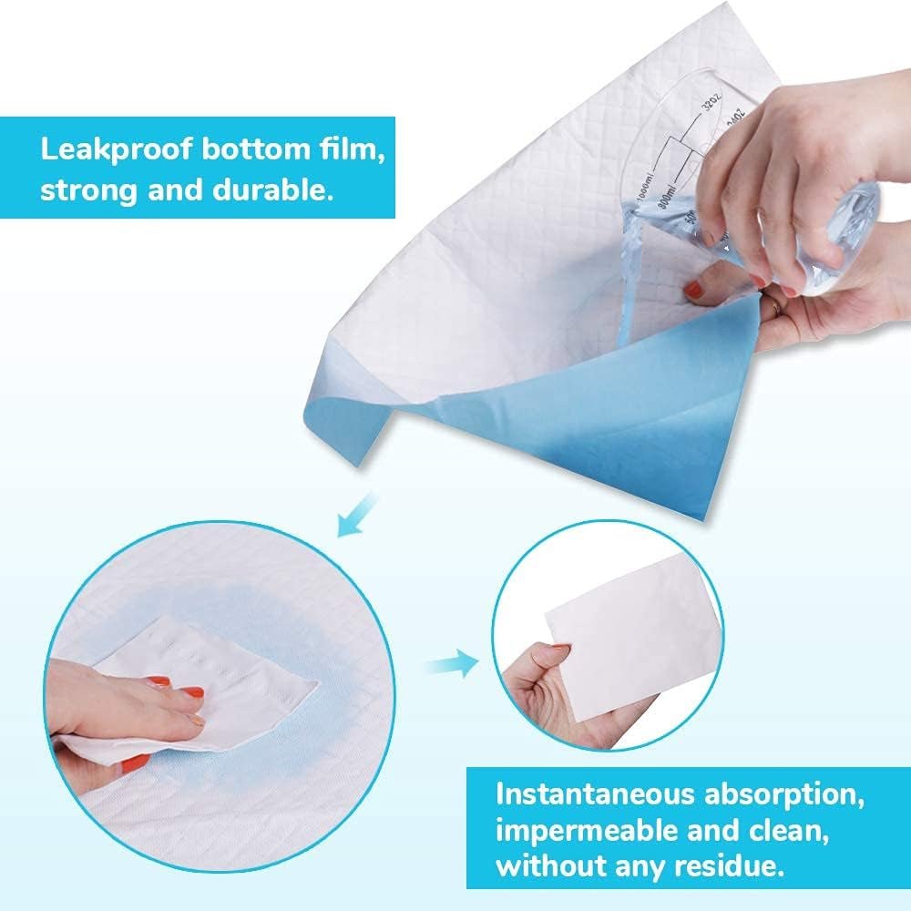 Dog Pee Pad, Puppy Potty Training Pet Pads Dog Pads Extra Large Disposable Super Absorbent & Leak - Free Pee Pads 28"X34" - FurrrBabies & More! - 7445056591561