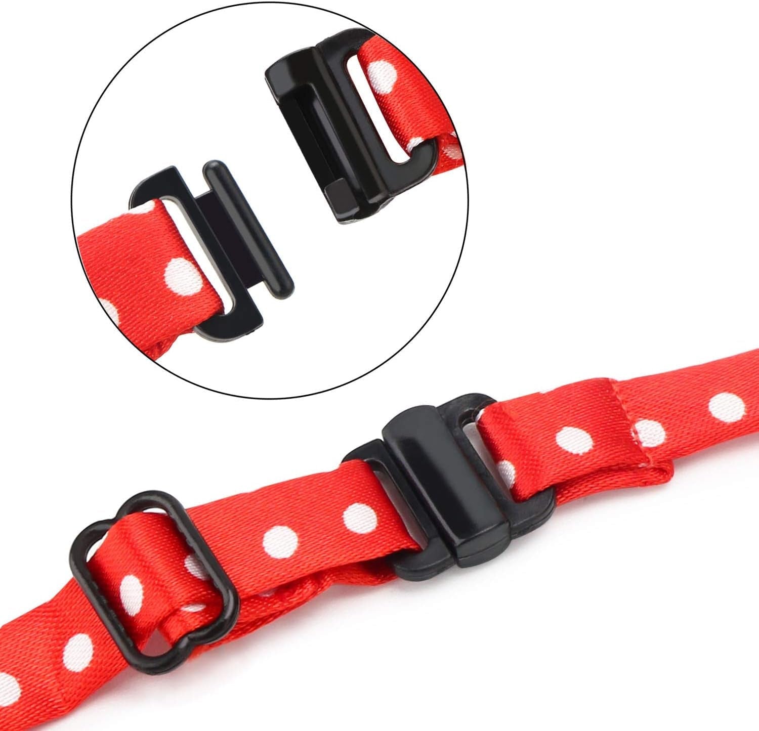 Dog Ties for Large Dogs, Pet Neck Tie, with Adjustable Collar, Bulk Bow Ties Bowties Necktie Grooming Accessories for Girl Boy Dog Valentines Holiday Birthday Wedding Cosplay Costumes - FurrrBabies & More! - 726084495715