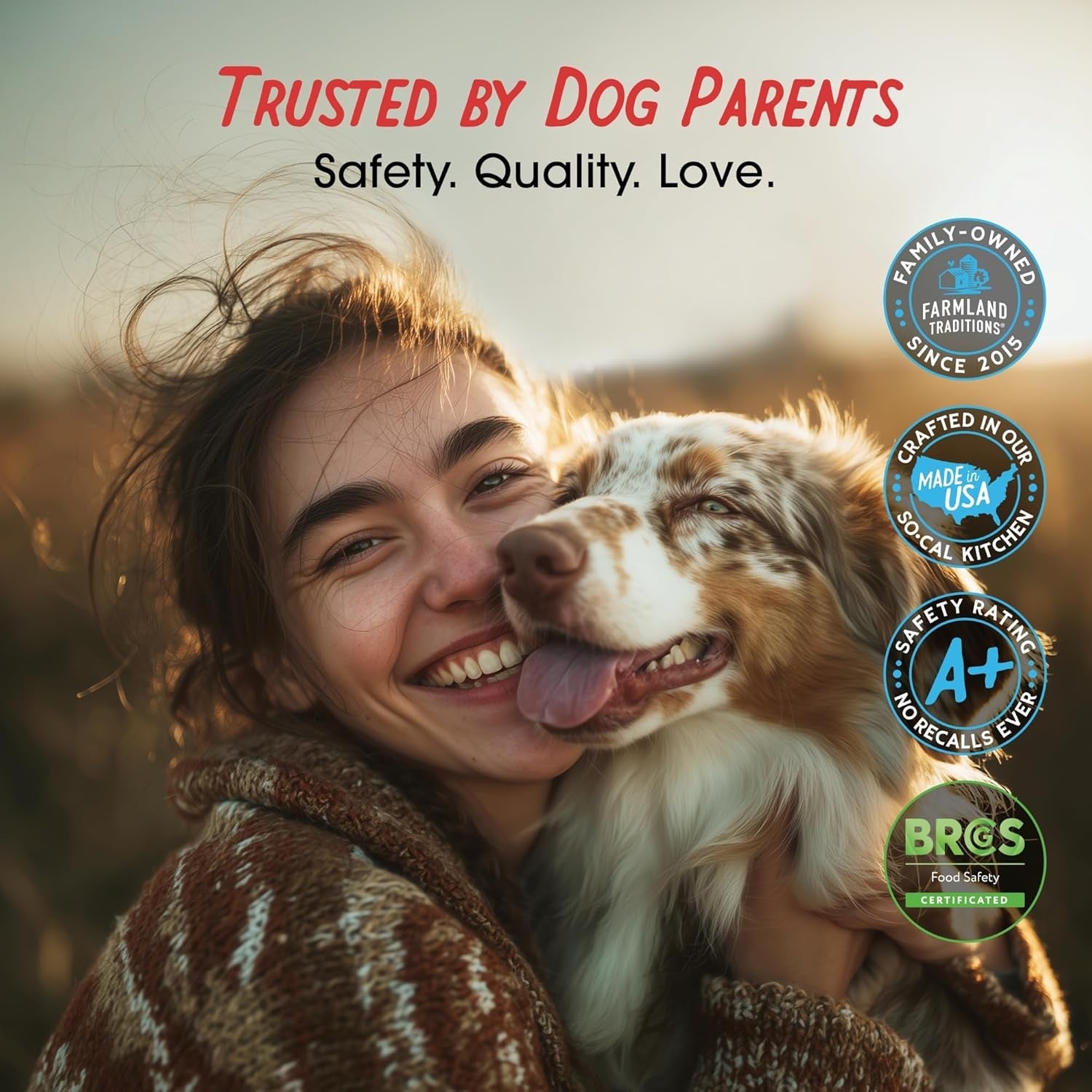 Dogs Love Beef Jerky Dog Treats with Only 3 Ingredients and No Fillers, 13.5 Ounce Bag - FurrrBabies & More! - 313104383338