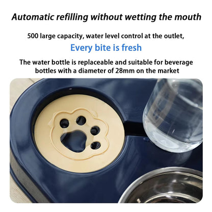 DuoFlow Spill - Free Feeder & Hydration Station - FurrrBabies & More! - 7445032741768