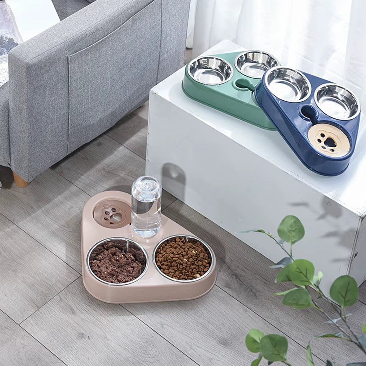 DuoFlow Spill - Free Feeder & Hydration Station - FurrrBabies & More! - 7445032741768