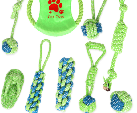 Durable Dog Rope Toys - 7 Exciting Variants For Chewing, Playing, And Dental Health - FurrrBabies & More! - Dog Toys