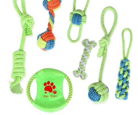Durable Dog Rope Toys - 7 Exciting Variants For Chewing, Playing, And Dental Health - FurrrBabies & More! - Dog Toys